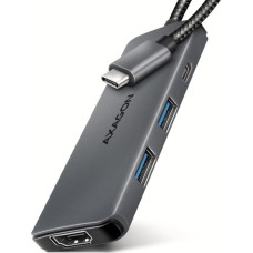 Axagon HUB USB Axagon Hub HMC-5H8K 2x USB-A, 1x USB-C, 8K HDMI, USB 3.2 Gen 1 hub, PD 100W, 15cm USB-C kabel