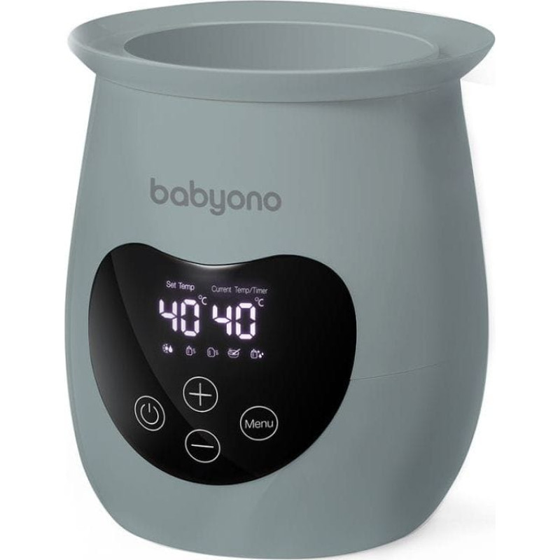 Babyono 968/02 PODGRZEWACZ I STRERYLIZATOR ELEKTR. HONEY NATURAL NURSING SZARY