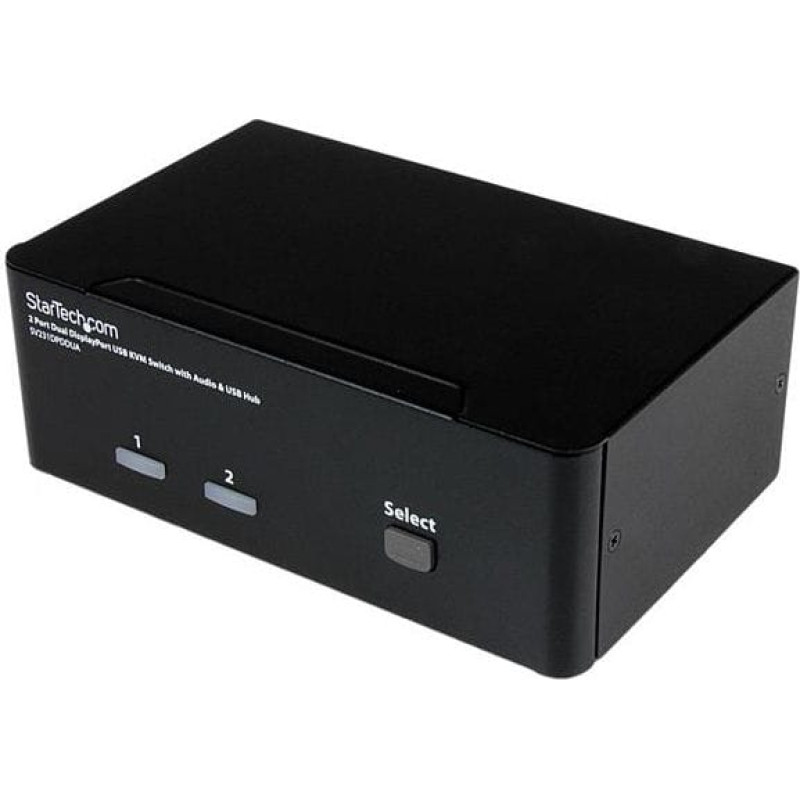 Startech Przełącznik StarTech 2 Port Dual DisplayPort USB