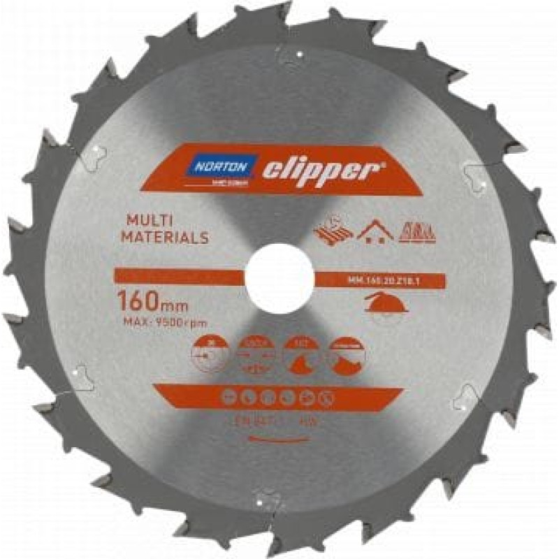 Norton Clipper Clipper piła tarczowa multimaterials 216mmx30mmx24z (70184608130)