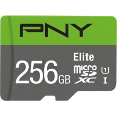 PNY Karta PNY Elite MicroSDXC 256 GB Class 10 UHS-I/U1 A1 V10 (P-SDU256V11100EL-GE)