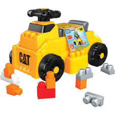 Mega Bloks Mega Bloks Mega Bloks CAT Build N Play Ride On Ride On (Yellow/Black)