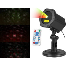 Noname PR Projektor ogrodowy laserowy LTC + pilot, 6W, lampa IP65 + zasilacz IP44