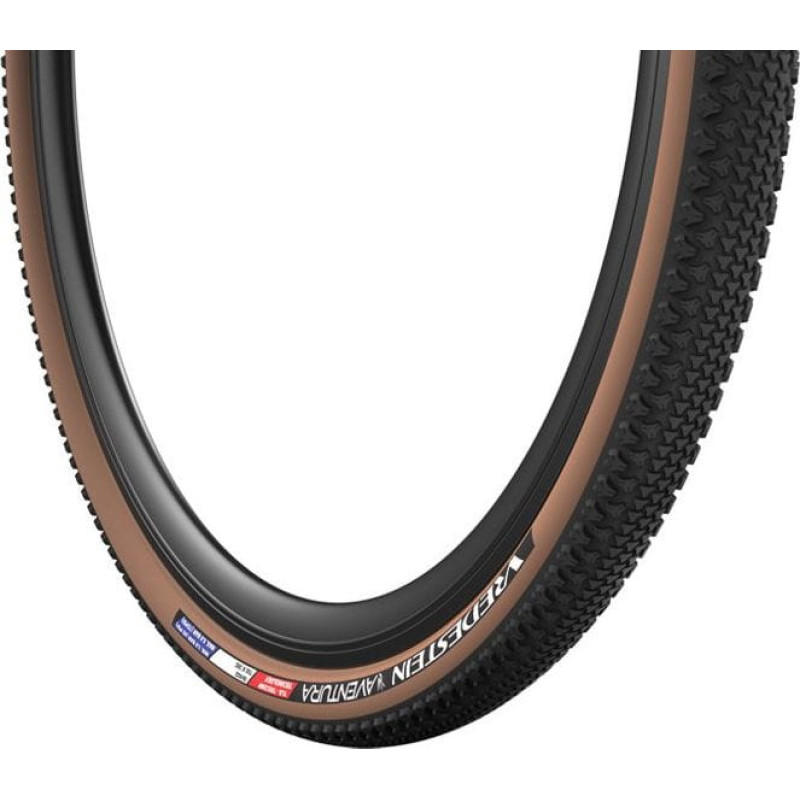 Vredestein Opona gravel VREDESTEIN AVENTURA 700x44 (44-622) TUBELESS READY czarna transparent (NEW)