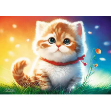 Trefl PUZZLE 500EL TREFL CHARMING KITTEN PUD