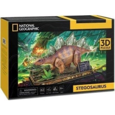 Cubic Fun PUZZLE 3D NATIONAL GEOGRAPHIC STEGOZAUR