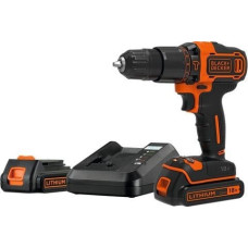 Black&Decker BD WKRĘTARKA UDAR.18V/2x2,0Ah/WALIZKA 40/17,5Nm