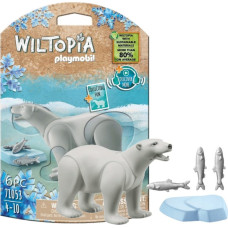 Playmobil PLAYMOBIL 71053 Wiltopia polar bear, construction toy