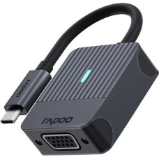 Rapoo Adapter USB Rapoo UCA-1003 USB-C - VGA Szary  (002176840000)