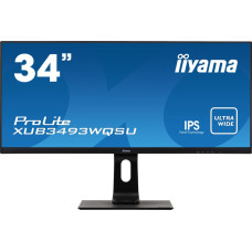 Iiyama ProLite XUB3493WQSU-B5 (86 cm (34 Zoll), schwarz, QHD, IPS, 75 Hz, HDMI)