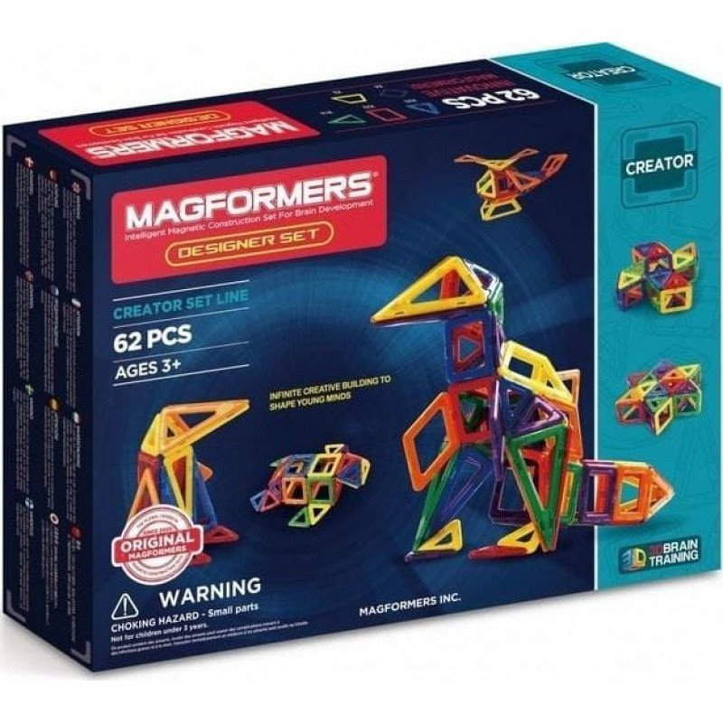 Magformers MAGFORMERS CREATOR DESIGNER 62 EL. (63081)