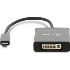 LMP Adapter USB LMP 15944 USB-C - DVI Szary  (LMP-USBC-DVI-SG)