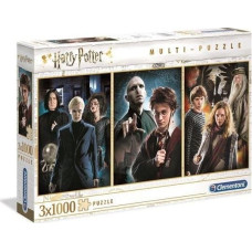 Clementoni Puzzle 3x1000 elementów Harry Potter (61884)