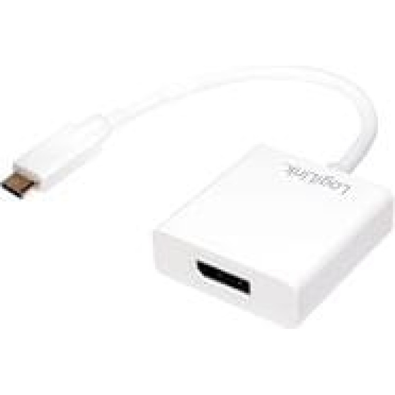 Diverse Adapter USB Diverse USB-C - DisplayPort Biały