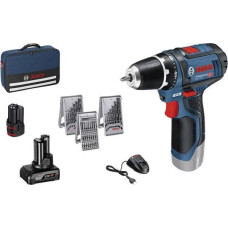 Bosch Wiertarko-wkrętarka Bosch GSR 12V-15 12 V 2 x akumulator 2 / 4 Ah (0615990G6L)