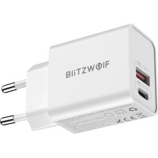 Blitzwolf Ładowarka Blitzwolf BW-S20 1x USB-A 1x USB-C 3 A (BLZ414WHT)