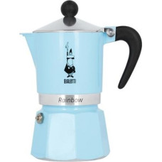 Bialetti Kawiarka Bialetti Bialetti RAINBOW 3 TZ (150 ML) JASNO NIEBIESKA