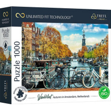 Trefl Puzzle 1000 Jesień w Amsterdamie Unlimited Fit Technology