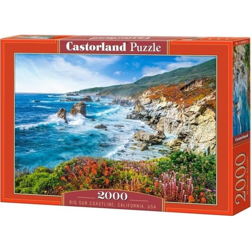 Castorland Puzzle 2000 Big Sur Coastline, California, USA