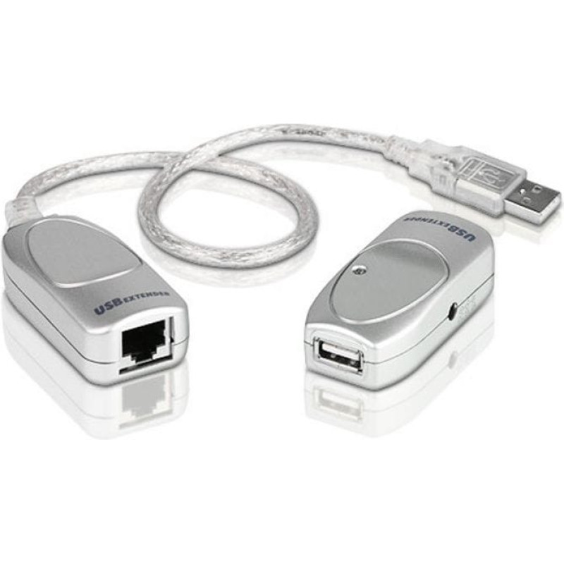 Aten Adapter USB Aten USB - RJ45 Srebrny  (UCE60-AT)