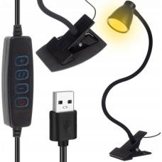 Maxy Lampka USB Maxy LAMPKA SZKOLNA BIURKOWA NA BIURKO KLIPS USB LED cz