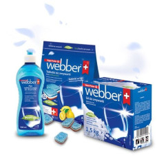 Webber MEGAPACK ZESTAW DO ZMYWARKI (sól, tabletki,nabłyszczacz) (PDO)