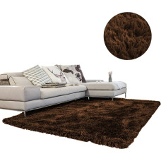 Noname Dywan - Living Room Shaggy 200x300 - Dark Brown uniwersalny