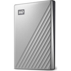 WD Dysk zewnętrzny HDD WD My Passport Ultra 2TB Srebrny (WDBC3C0020BSL-WESN)