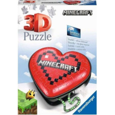 Ravensburger Puzzle 3D 54el Serce Minecraft 112852 Ravensburger