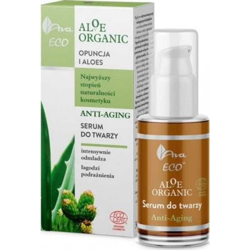 Ava Laboratorium ALOE ORGANIC Serum do twarzy anti-aging 30ml