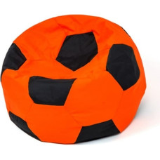 Go Gift Sako bag pouf Ball orange-black L 80 cm