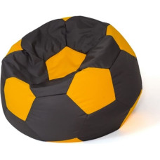 Go Gift Sako bag pouffe Ball black-yellow XL 120 cm