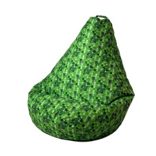 Go Gift Sako bag pouffe Pear print Minecraft L 105 x 80 cm