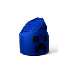 Go Gift Sako bag pouffe Minecraft blue XXL 110 x 90 cm