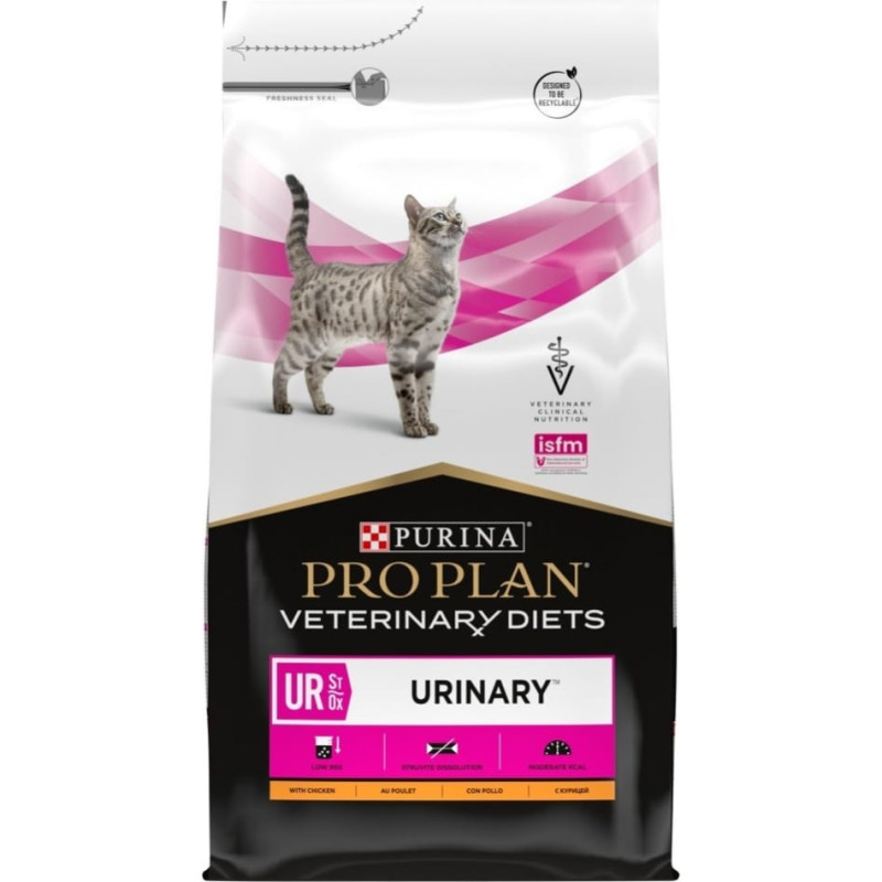 Purina Nestle PURINA Pro Plan Veterinary diets UR ST/OX Urinary Chicken - Dry Cat Food - 5 kg