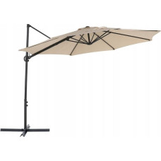 Beliani Lumarko Parasol ogrodowy ⌀ 295 cm beżowy SAVONA II!