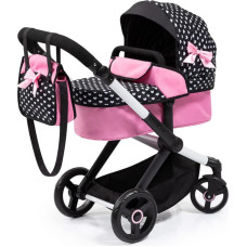 Bayer Doll pram BAYER Design 17060AA Xeo deep Black, Pink