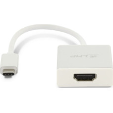 LMP Adapter USB LMP 15987 USB-C - HDMI Srebrny  (LMP-USBC-HDMI-S)