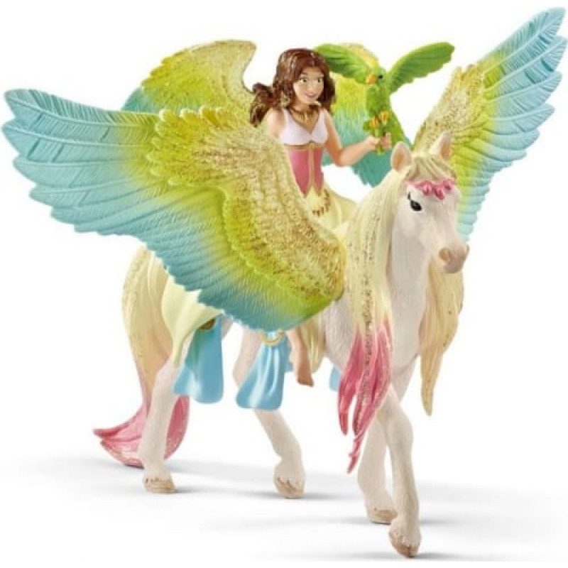 Schleich Figurka Schleich Figurka - Wróżka Surah z migoczącym pegazem (70566)