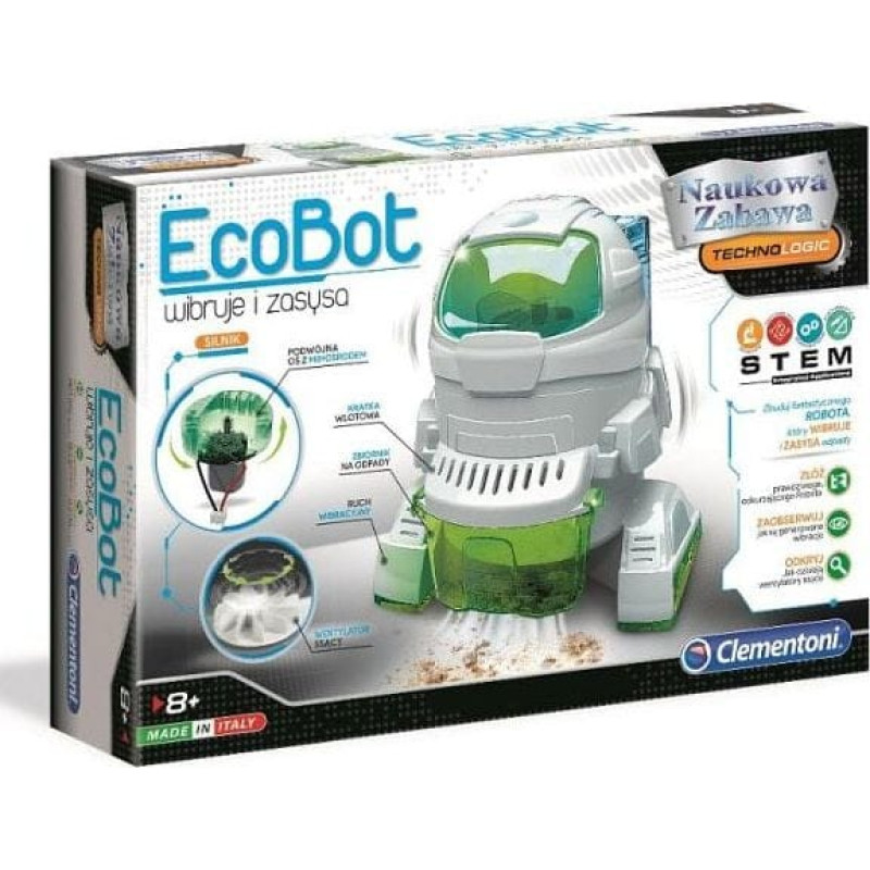 Clementoni Naukowa Zabawa. Ecobot