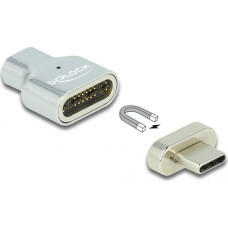 Delock Adapter USB Delock USB-C - Thunderbolt 3 Srebrny  (66433)