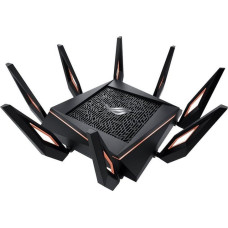 Asus Router Asus ASUS GT-AX11000 router bezprzewodowy Gigabit Ethernet Tri-band (2.4 GHz/5 GHz/5 GHz) 4G Czarny