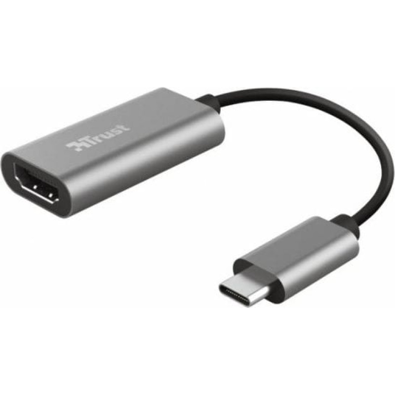 Trust Adapter USB Trust USB-C - HDMI Srebrny  (23774                          )