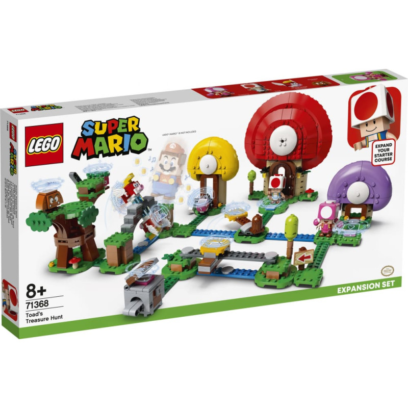 Lego Super Mario Toad szuka skarbu - zestaw rozszerzający (71368)