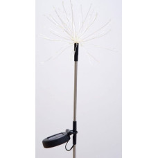 Saska Garden Lampa solarna dmuchawiec Firework 90LED Inox