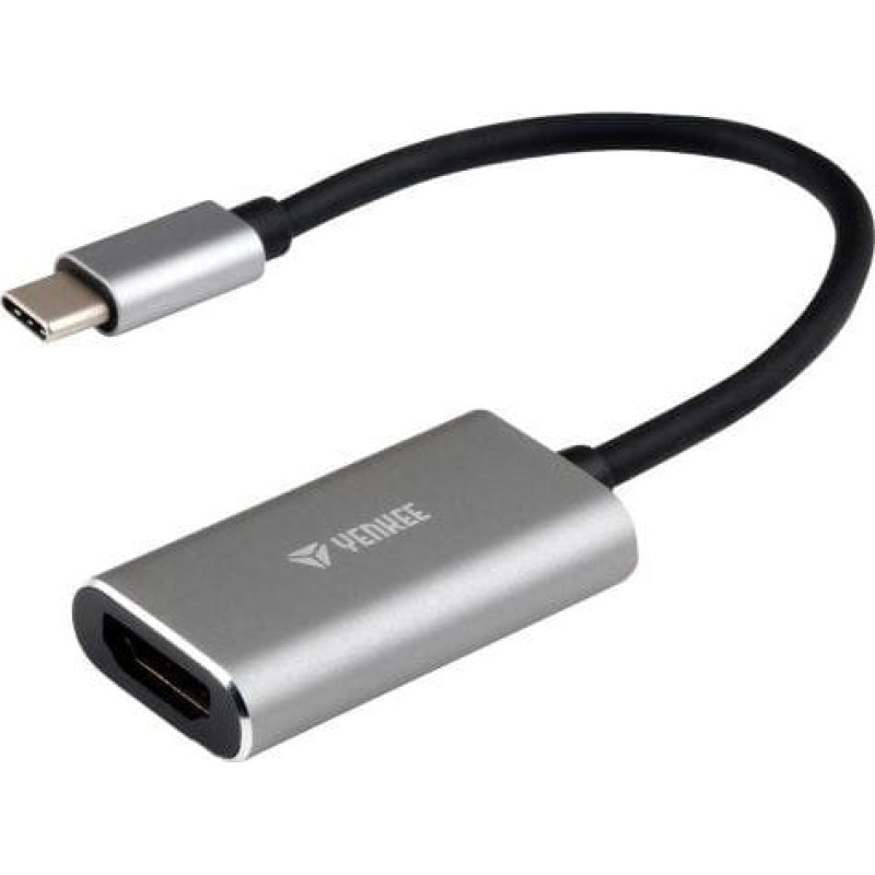 Yenkee Adapter USB Yenkee USB-C - HDMI Szary  (45014213)