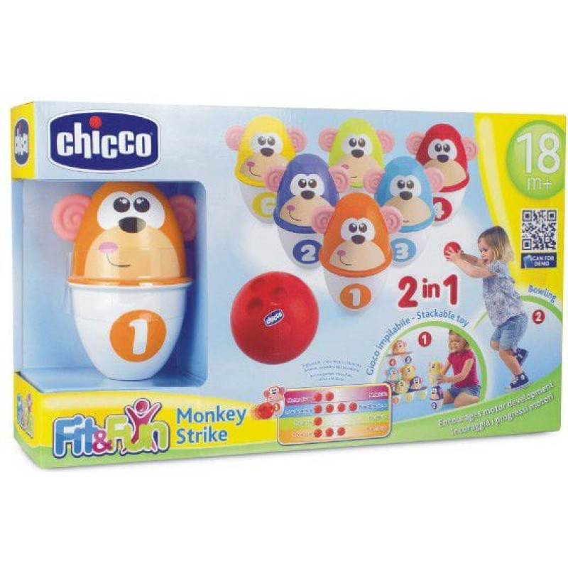 Chicco Kolorowe kręgle  (05228)