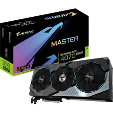 Gigabyte Karta graficzna Gigabyte Aorus GeForce RTX 4070 SUPER Master 12GB GDDR6X (GV-N407SAORUS M-12GD)