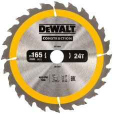 Dewalt Piła tarczowa 165x20mmx24z - DT1934-QZ