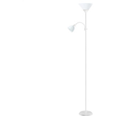 Platinet Lampa podłogowa Platinet PLATINET FLOOR LAMP E27+E14 WHITE [45177]